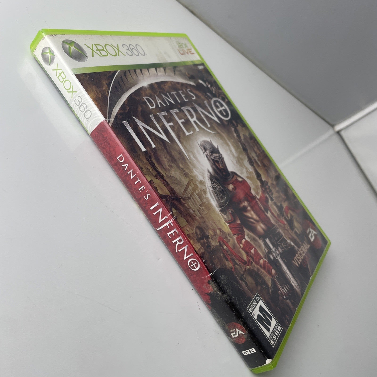 Dante's Inferno (Microsoft Xbox 360, 2010) No Manual