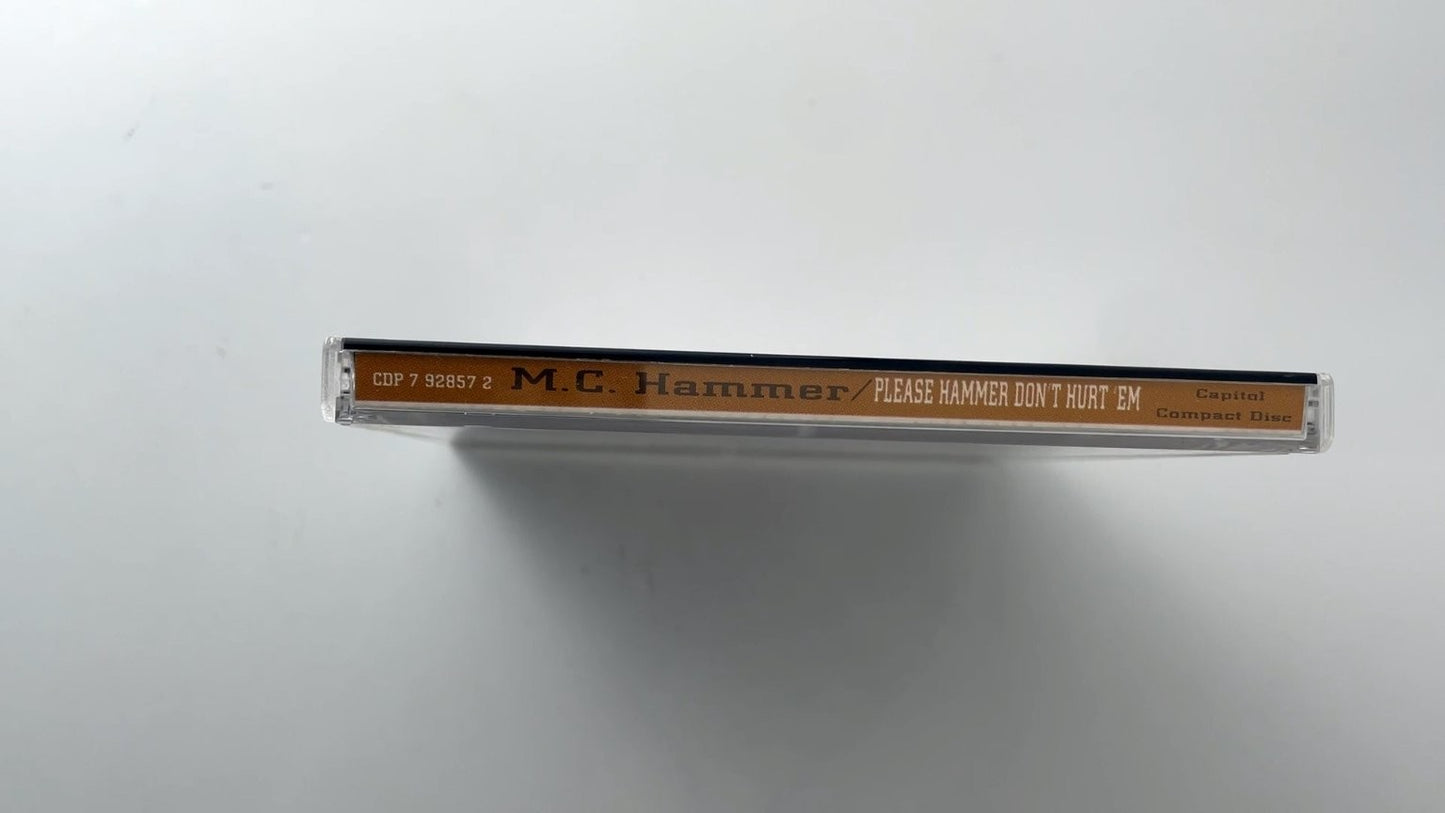 M.C. Hammer - Please Hammer Don't Hurt 'Em CD 1990 Hip Hop Capitol
