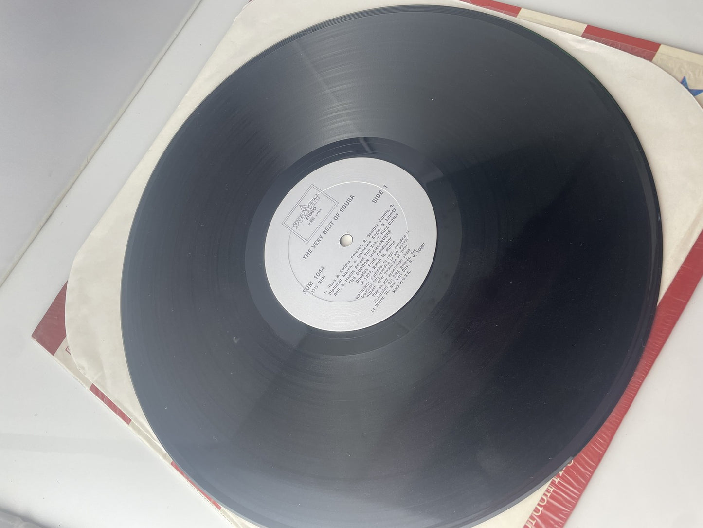 Vintage Vinyl LP The Very Best of Sousa Gordon Highlanders Marches USA Band 1975