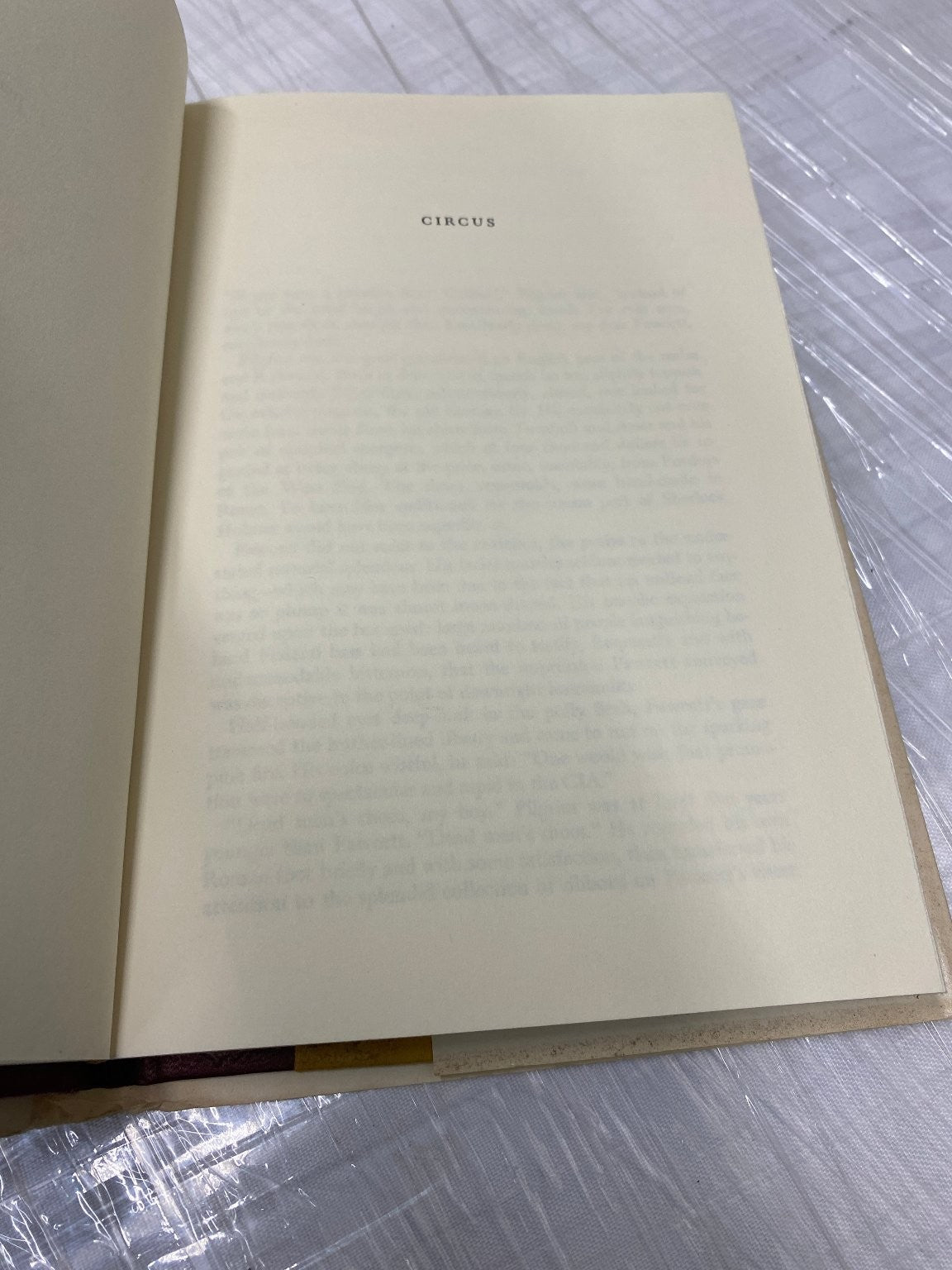 Circus Alistair MacLean 1975 First Edition Espionage Suspense Doubleday