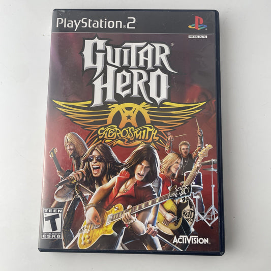 Guitar Hero Aerosmith PlayStation 2 PS2 Complete Tested