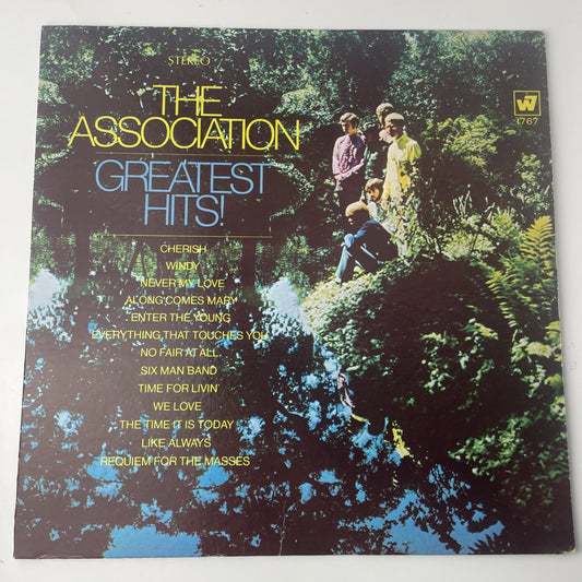  THE ASSOCIATION GREATEST HITS LP "CHERISH" 1967 RECORD WARNER BROTHERS WS 1767 