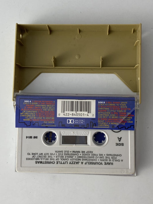 Verve - Have Yourself A Jazzy Little Christmas Cassette 1989 Jazz