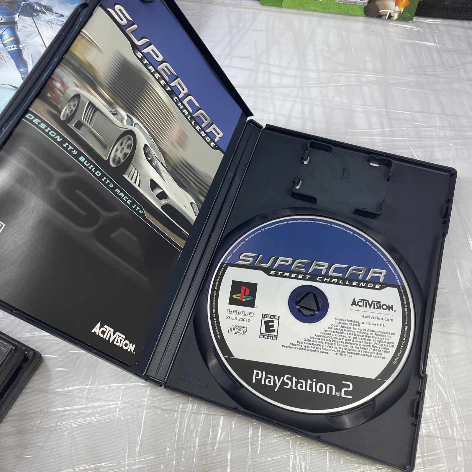 PS2 Game Lot Of 7 Sports Racing Games Most CIB Vintage Untested Lot 1 Demo