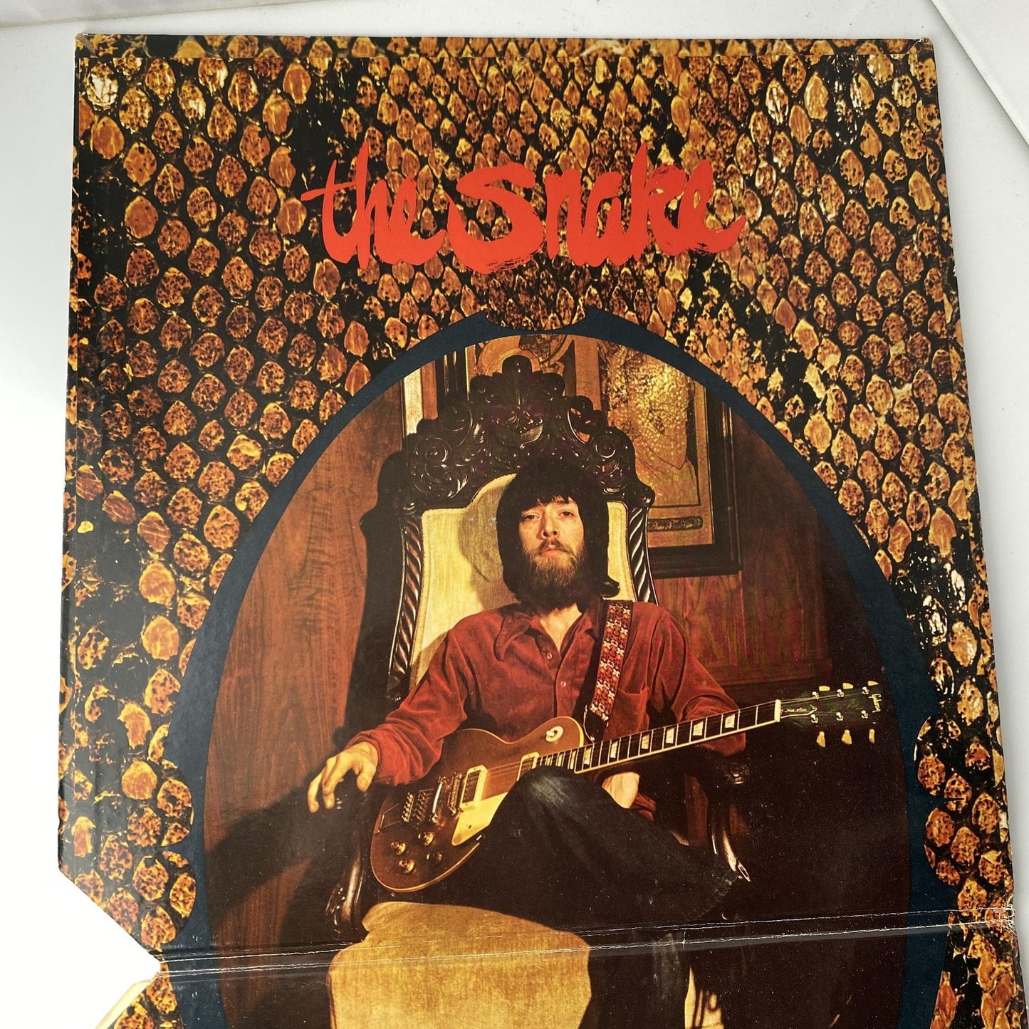 Vintage Harvey Mandel The Snake 12" Black Vinyl LP 1972 Janis Blues Rock Album