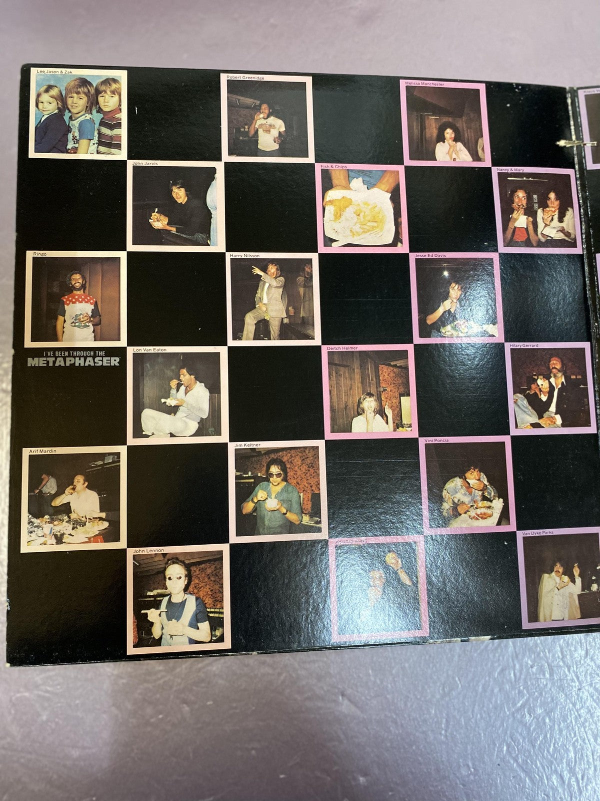 Vintage Ringo Starr Ringo's Rotogravure 12" Black Vinyl LP 1976 Atlantic Rock