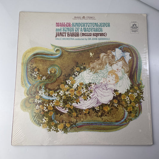 Sealed Mahler Kindertotenlieder Song Of A Wayfarer Janet Baker Angel S-36465