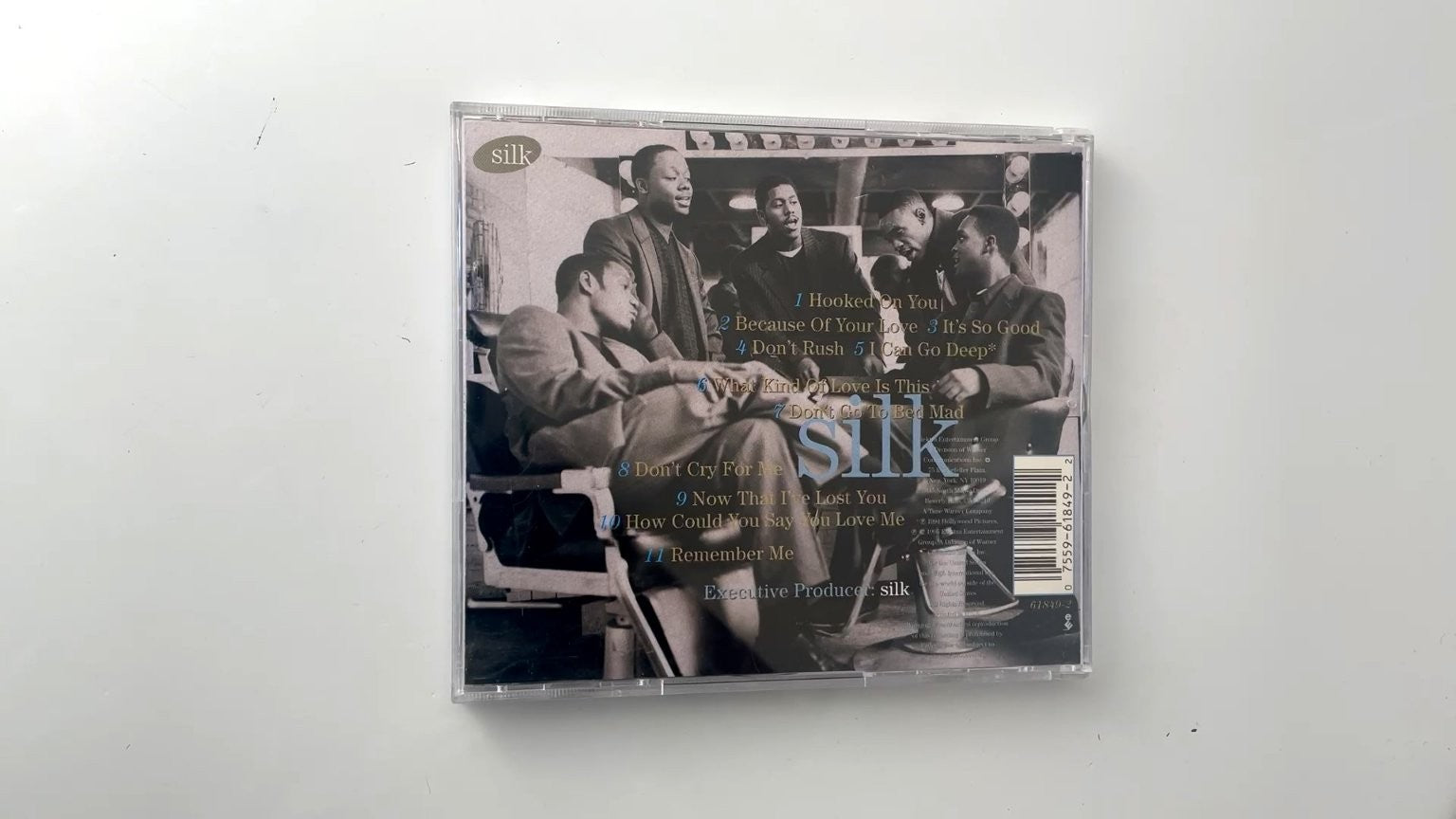 Silk - Silk CD 1995 R&B Soul Elektra Label