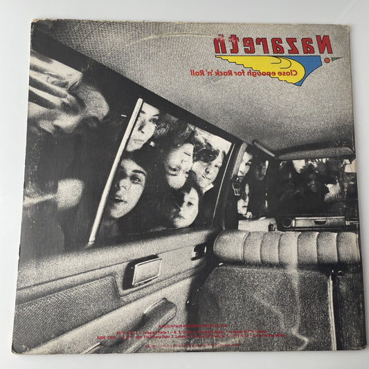 Nazareth – Close Enough For Rock 'N' Roll  A&M Records SP-4562 1976 Vinyl VG/VG