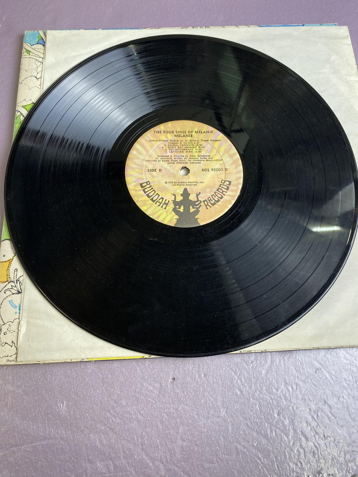 Vintage Melanie The Four Sides Of Melanie 2xLP Vinyl 1972 Buddah Folk Pop