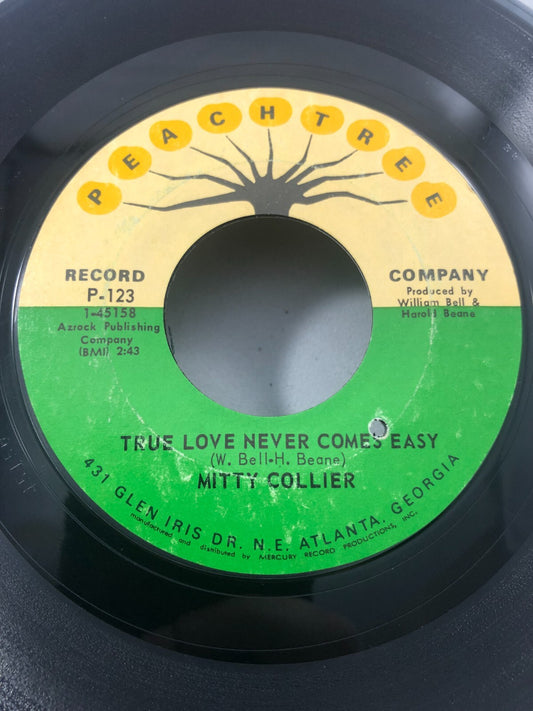 SOUL 45 RPM - MITTY COLLIER - PEACHTREE 123 - "FLY ME TO THE MOON" VG+