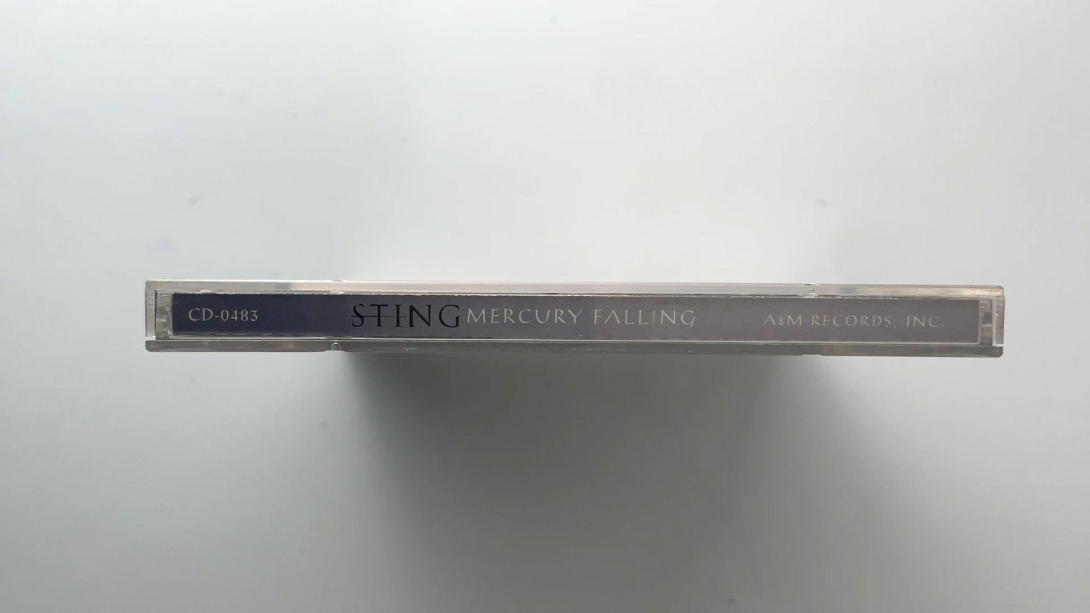 Sting Mercury Falling CD Jewel Case 1996 A&M Records Pop Rock