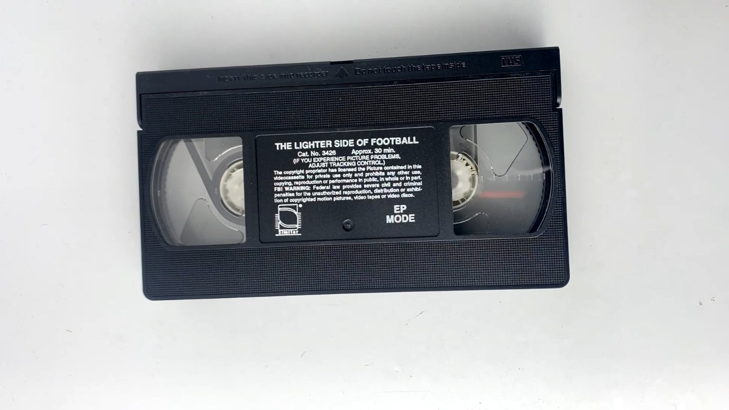 Sports Pages The Lighter Side of Football VHS 1994 Sports Comedy Simitar