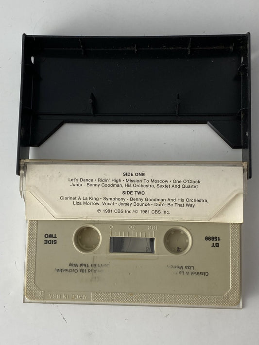 Benny Goodman Clarinet à la King Cassette 1981 Jazz Swing BT 15899