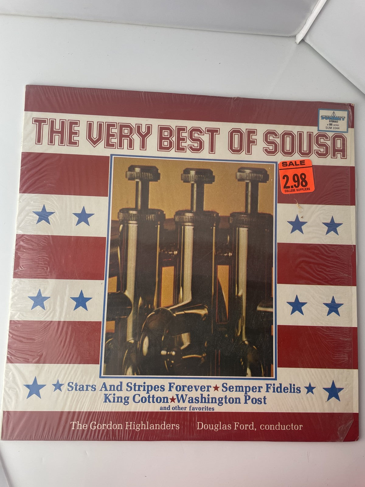 Vintage Vinyl LP The Very Best of Sousa Gordon Highlanders Marches USA Band 1975