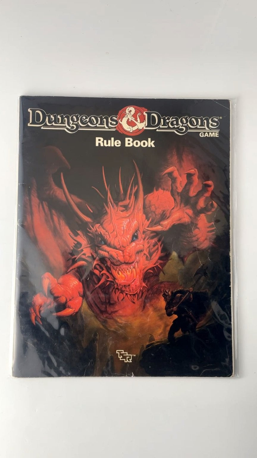 Dungeons & Dragons Rule Book TSR 1983 Original Illustrated RPG