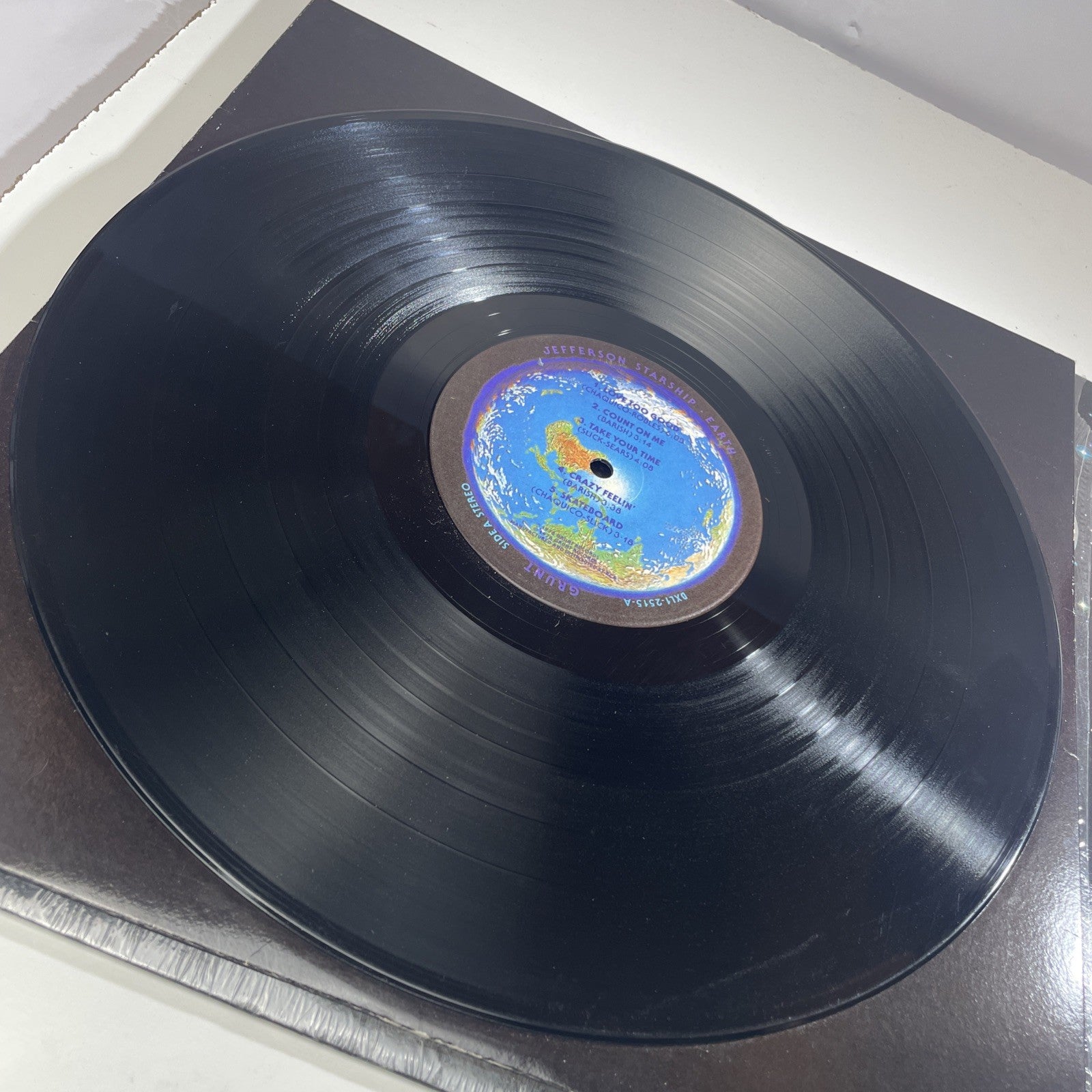 Jefferson Starship  'Earth'  Vinyl LP  Grunt  BXL1-2515  VG+ In Shrink