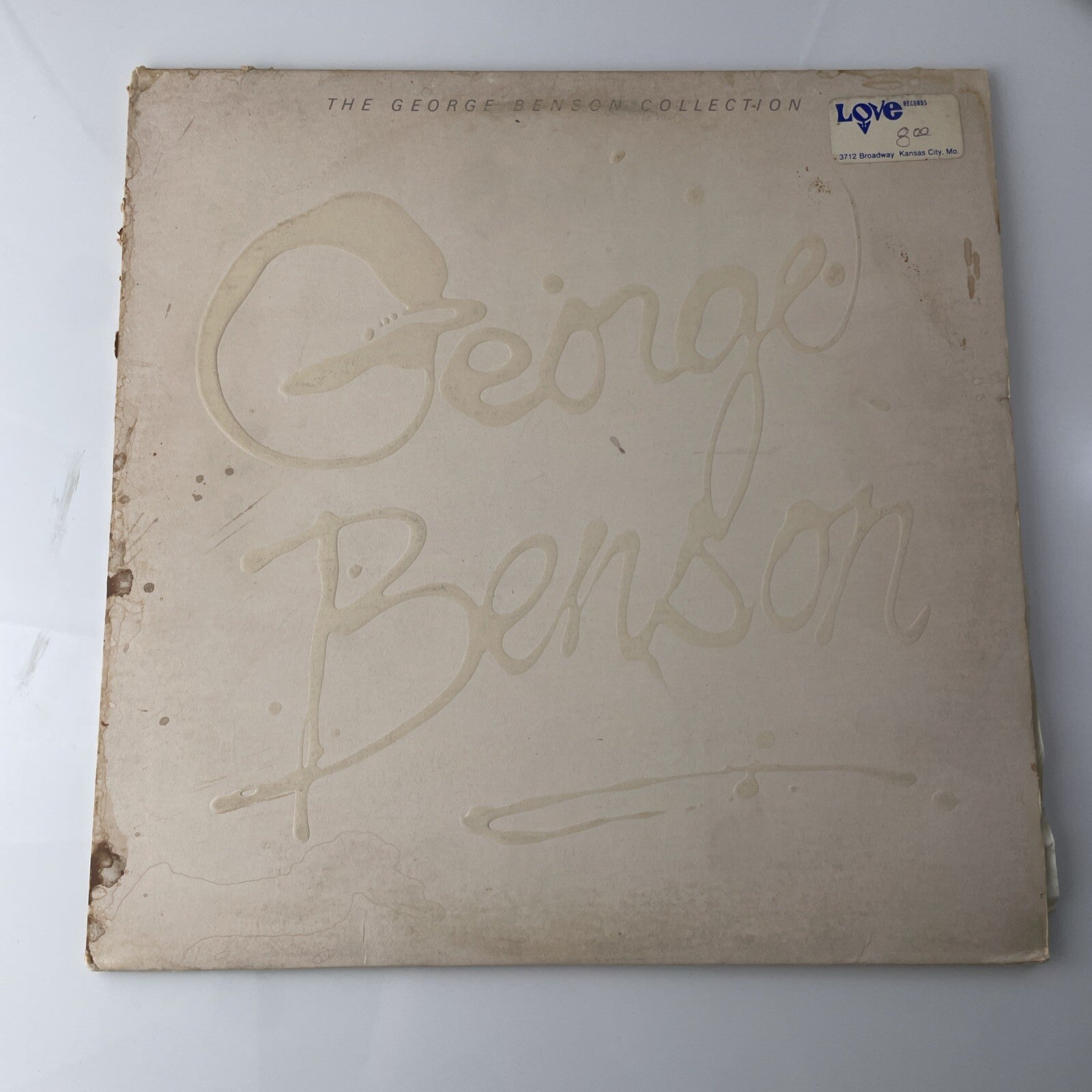 PROMO The George Benson Collection 2x LP Greatest Hits  Embossed  VG Rare