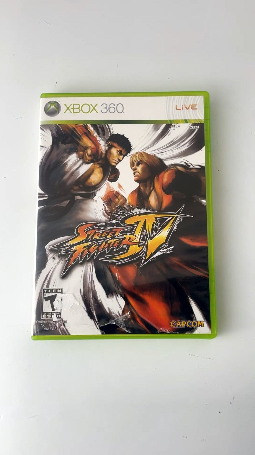 Street Fighter IV Standard Edition Xbox 360 Video Game Multiplayer