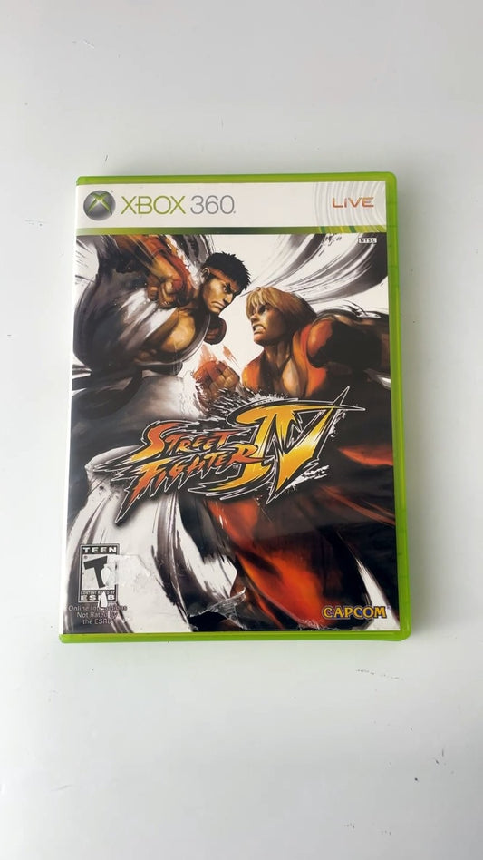 Street Fighter IV Standard Edition Xbox 360 Video Game Multiplayer