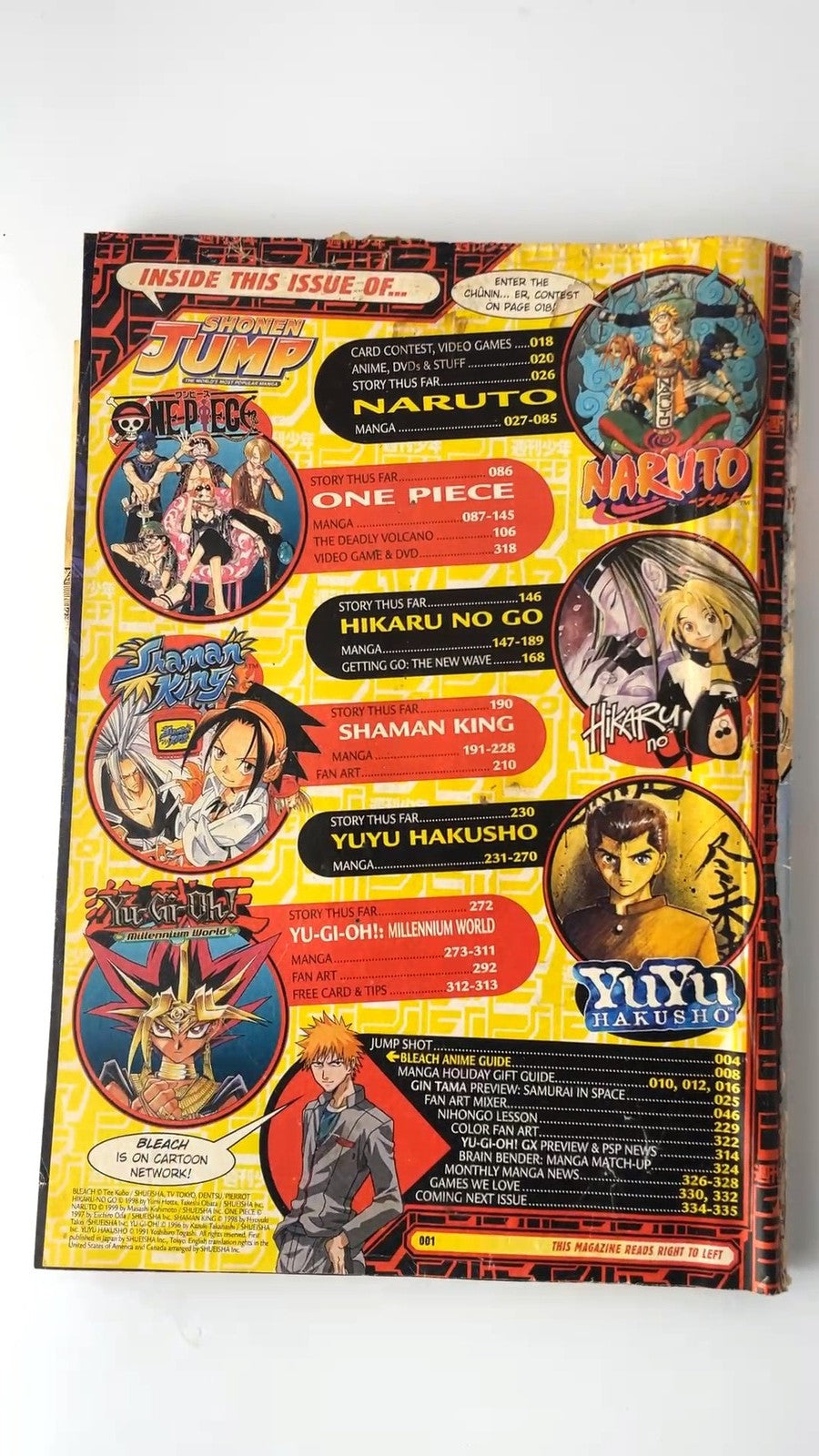 Shonen Jump Vol 4 Issue 12 December 2006 Manga Anime Magazine NO CARD