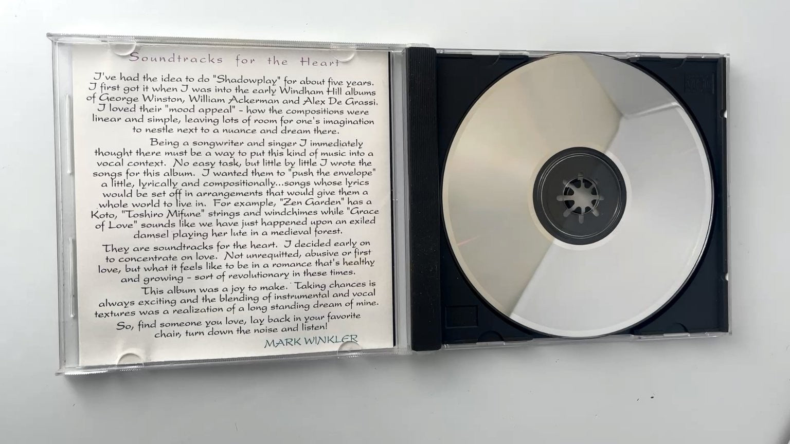 Amarna - Shadowplay CD 1991 Vocal New Age Higher Octave Music