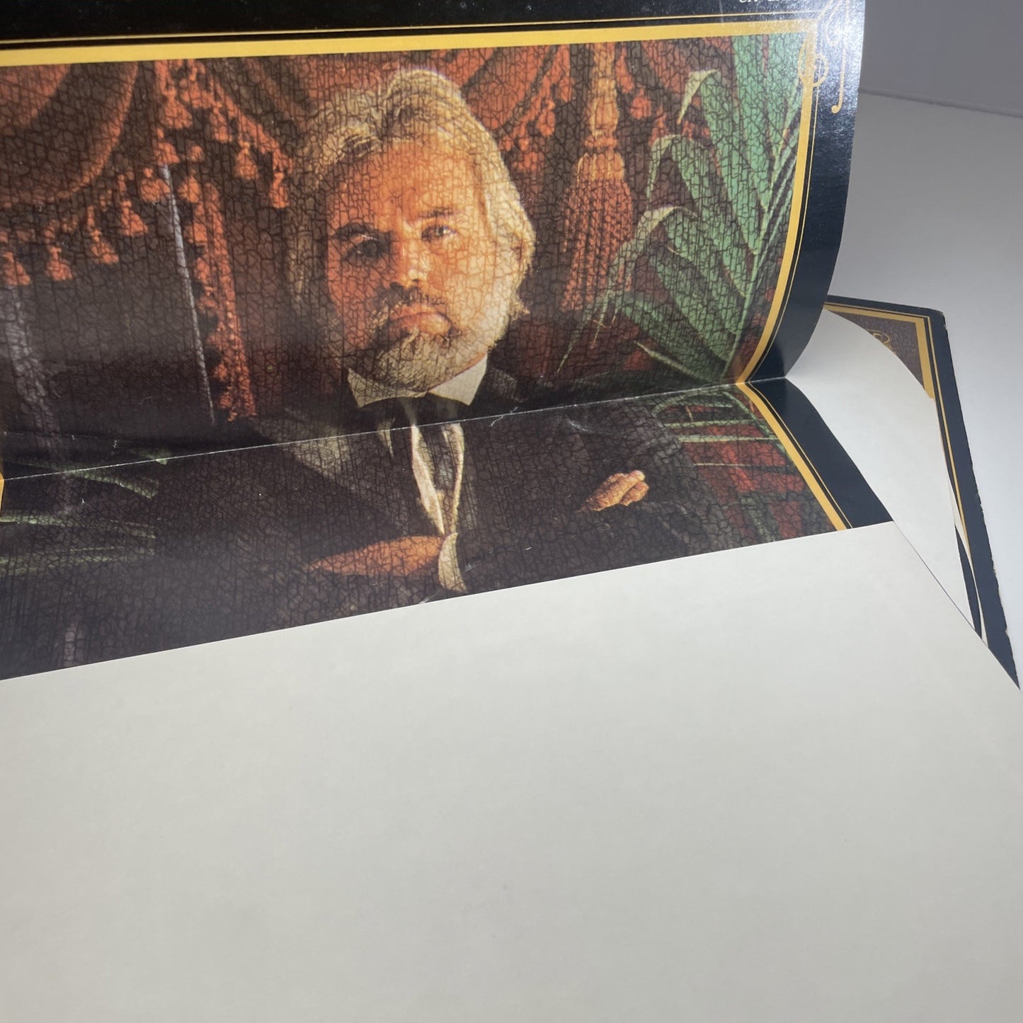 Kenny Rogers - The Gambler Vinyl Record 33RPM  With Poster