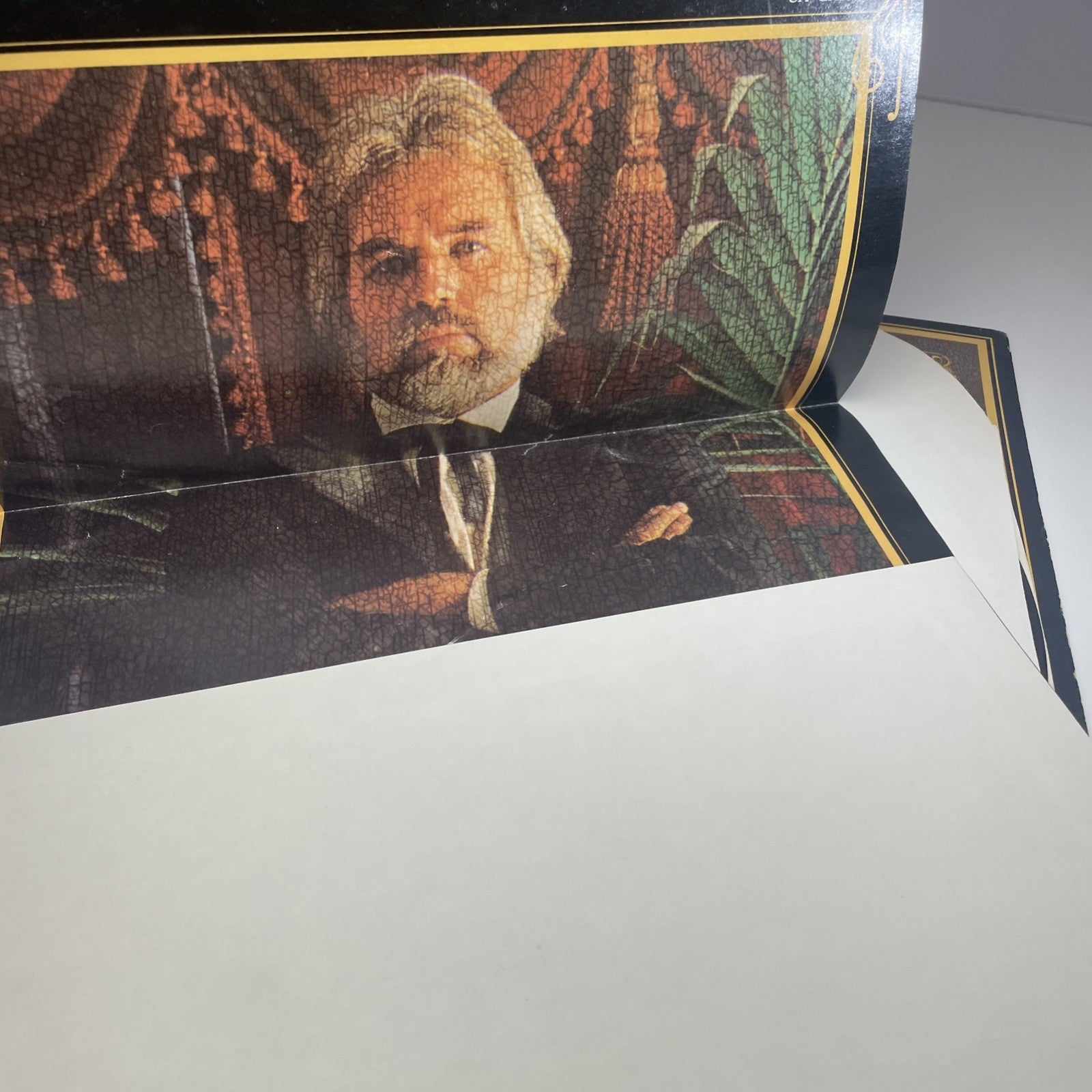 Kenny Rogers - The Gambler Vinyl Record 33RPM  With Poster