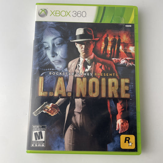 L.A. Noire (Xbox 360) White Label CIB COMPLETE & TESTED