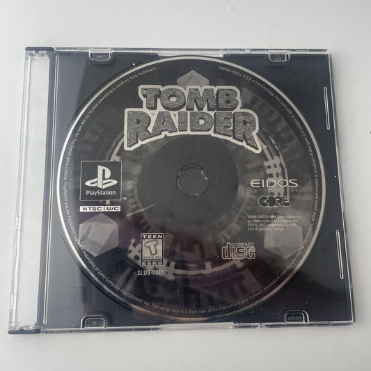 Tomb Raider Black Label Sony Playstation PS1 DISC ONLY Game 1996