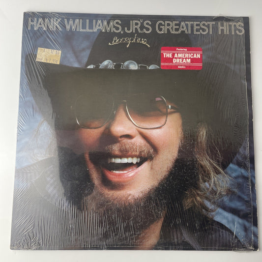 Hank Williams Jrs Greatest Hits VG+ Stereo Lp Curb/Warner Brothers 1982