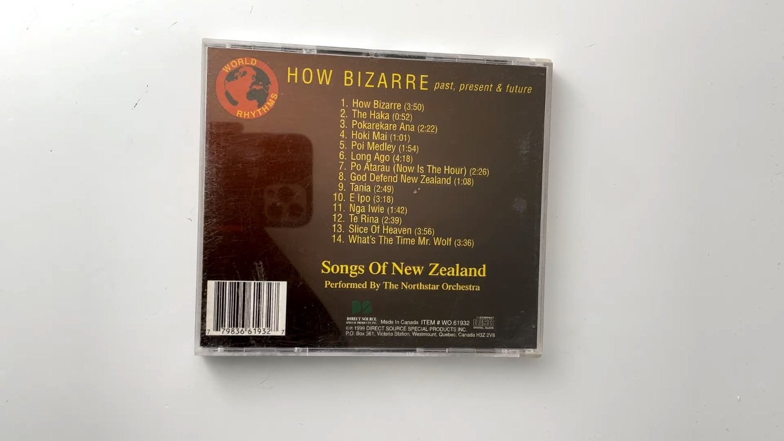 How Bizarre - Past Present & Future CD 1999 World Rhythms Songs NZ
