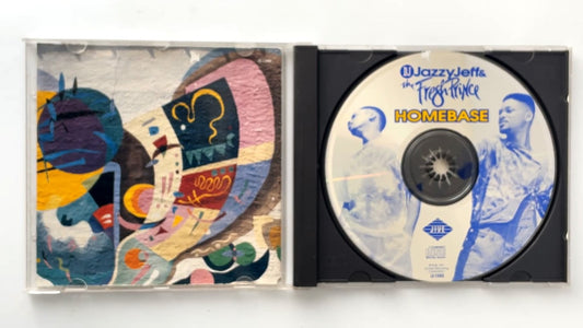 DJ Jazzy Jeff & The Fresh Prince - Homebase CD 1991 Hip Hop Jive