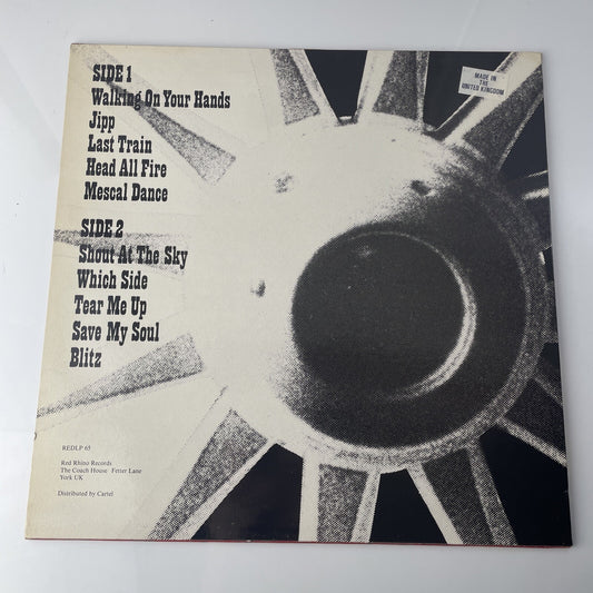  ‎RED LORRY YELLOW LORRY Paint Your Wagon 1986 RedLP 65  GOTH made in UK  NM 