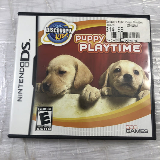 Discovery Kids: Puppy Playtime (Nintendo DS, 2009) Complete and Tested
