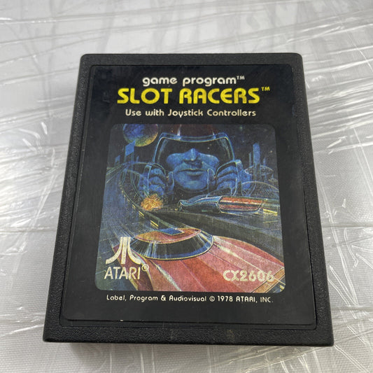 Slot Racers (Atari 2600, 1978) Untested Racing Game See Pics