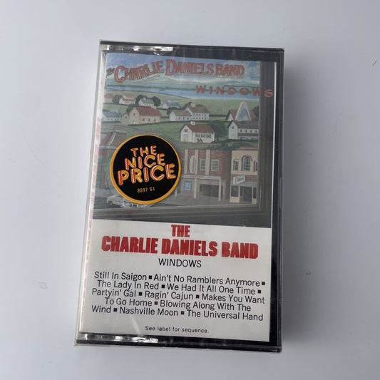 THE CHARLIE DANIELS BAND Windows FET37694 Cassette Tape