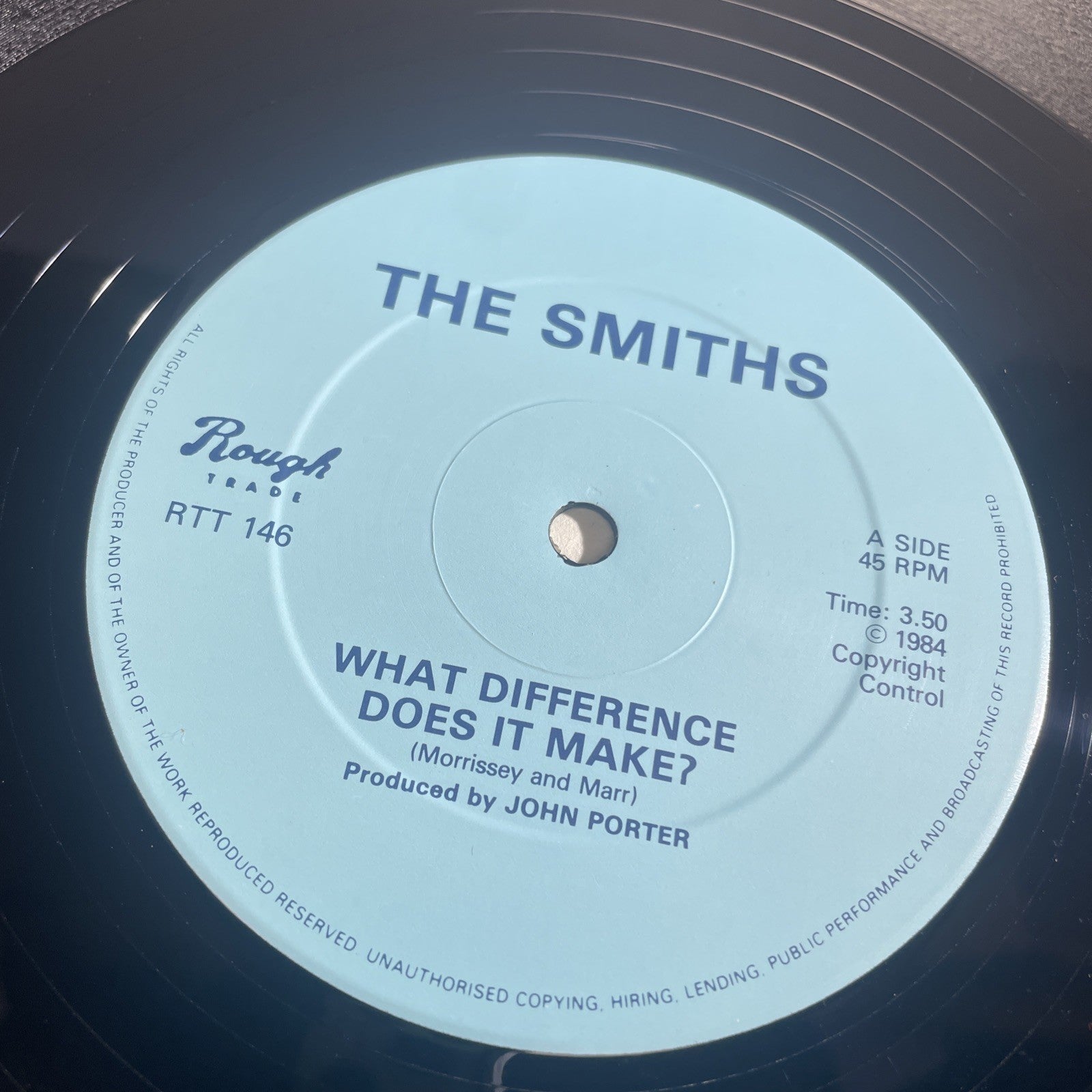 The Smiths - What Difference Does It Make?, 12", (Vinyl) Made In England Rare