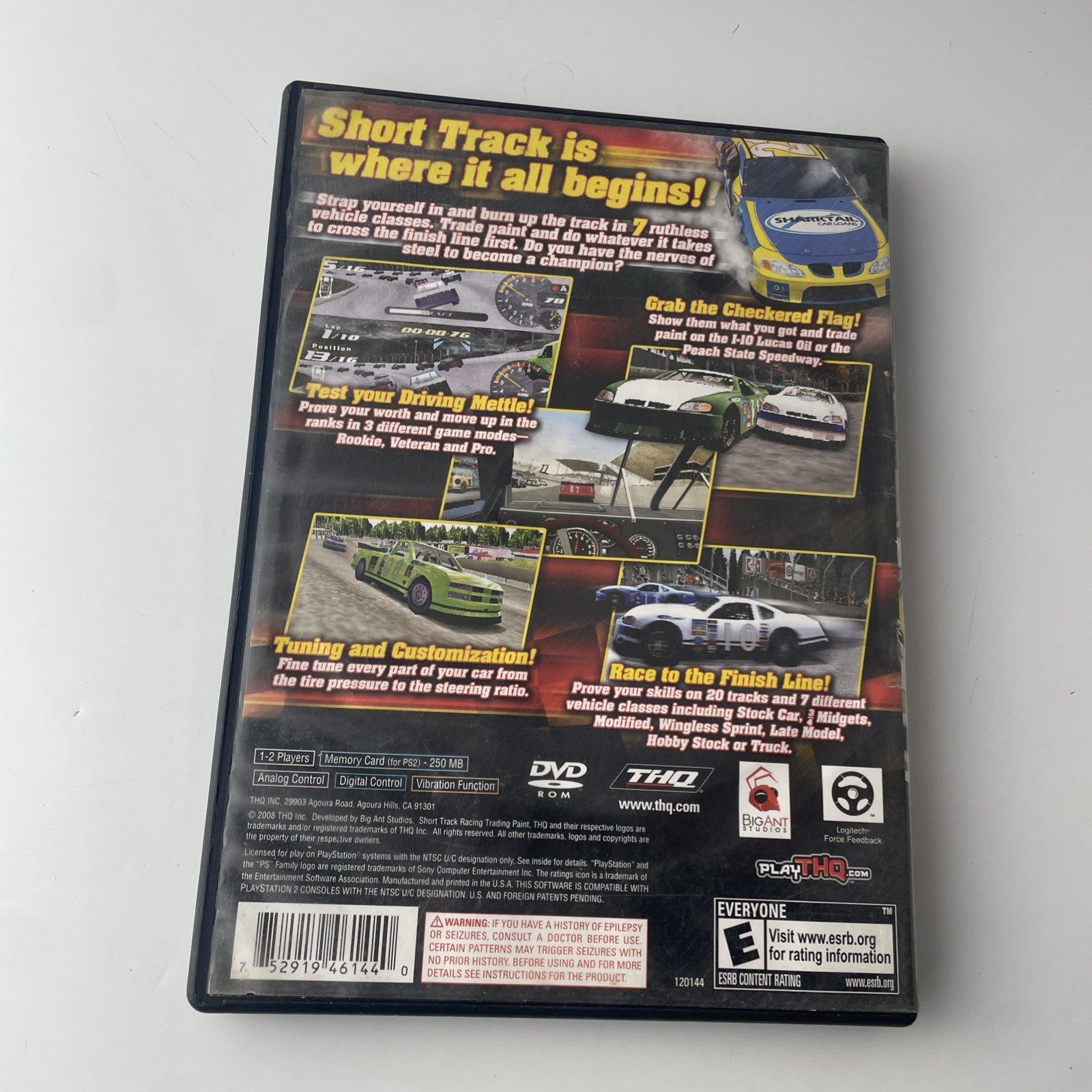 Short Track Racing Trading Paint - PlayStation 2 (PS2) ***SEE PICTURES***-Tested