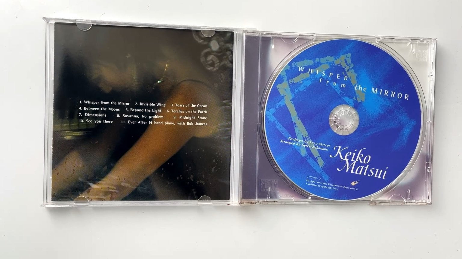 Keiko Matsui - Whisper from the Mirror CD 2000 Smooth Jazz Countdown Records