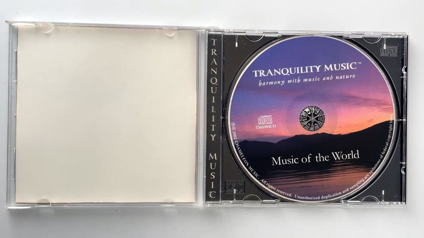 Tranquility Music - Music of the World CD 2002 World Ambient Tranquility