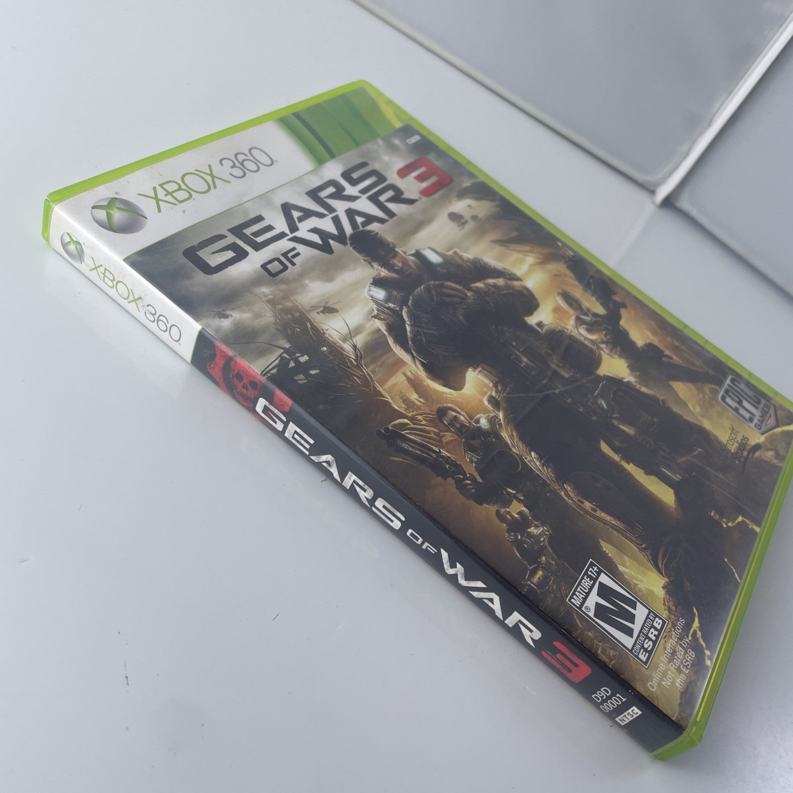 Gears of War 3 (Xbox 360, 2011) Cib Original Clean