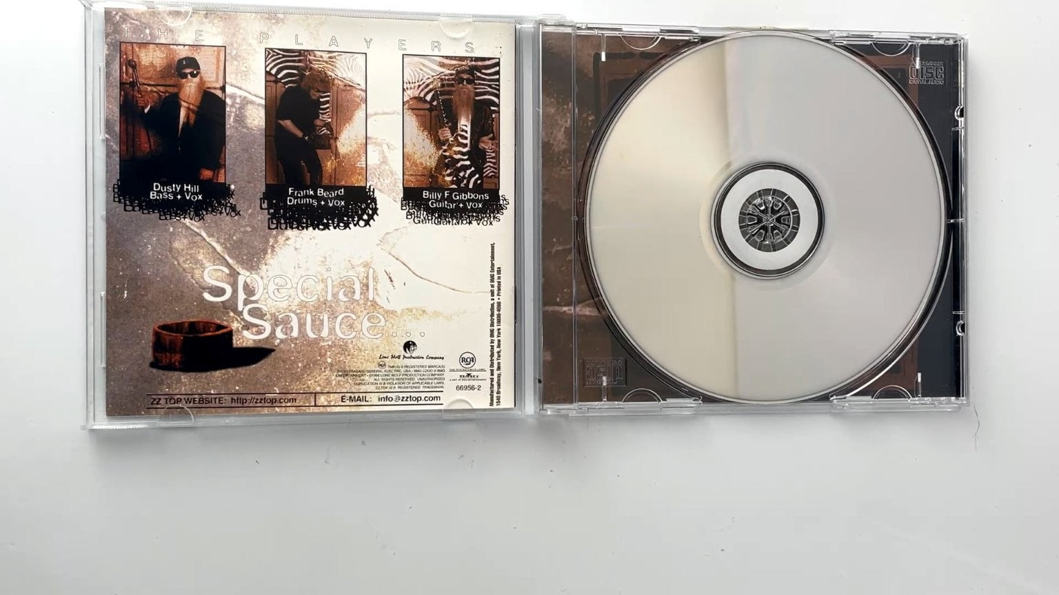 ZZ Top - Rhythmeen CD 1996 Blues Rock RCA 66596-2