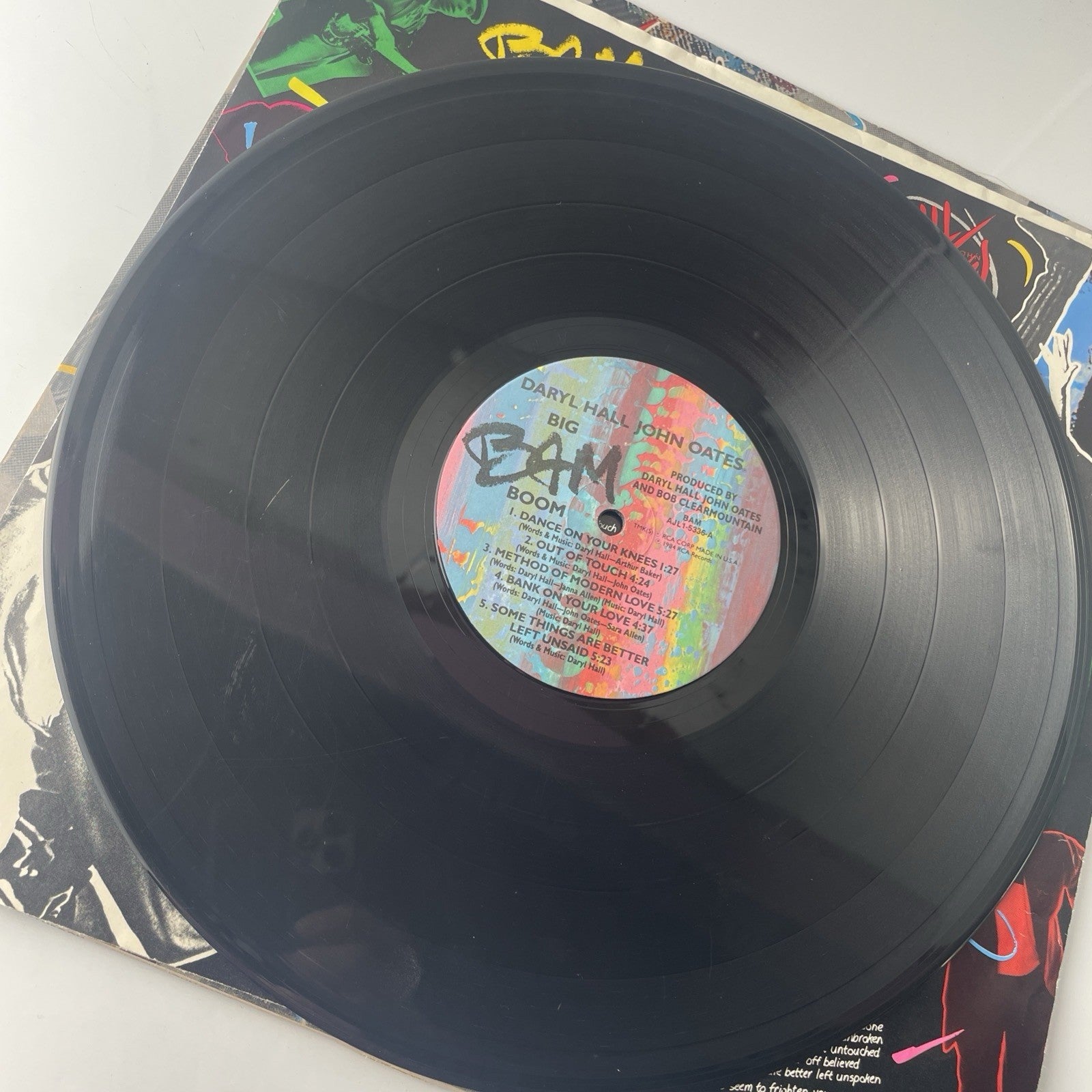 Daryl Hall & John Oates – BigBamBoom - 1984 - RCA AJL1-5336 Vinyl LP