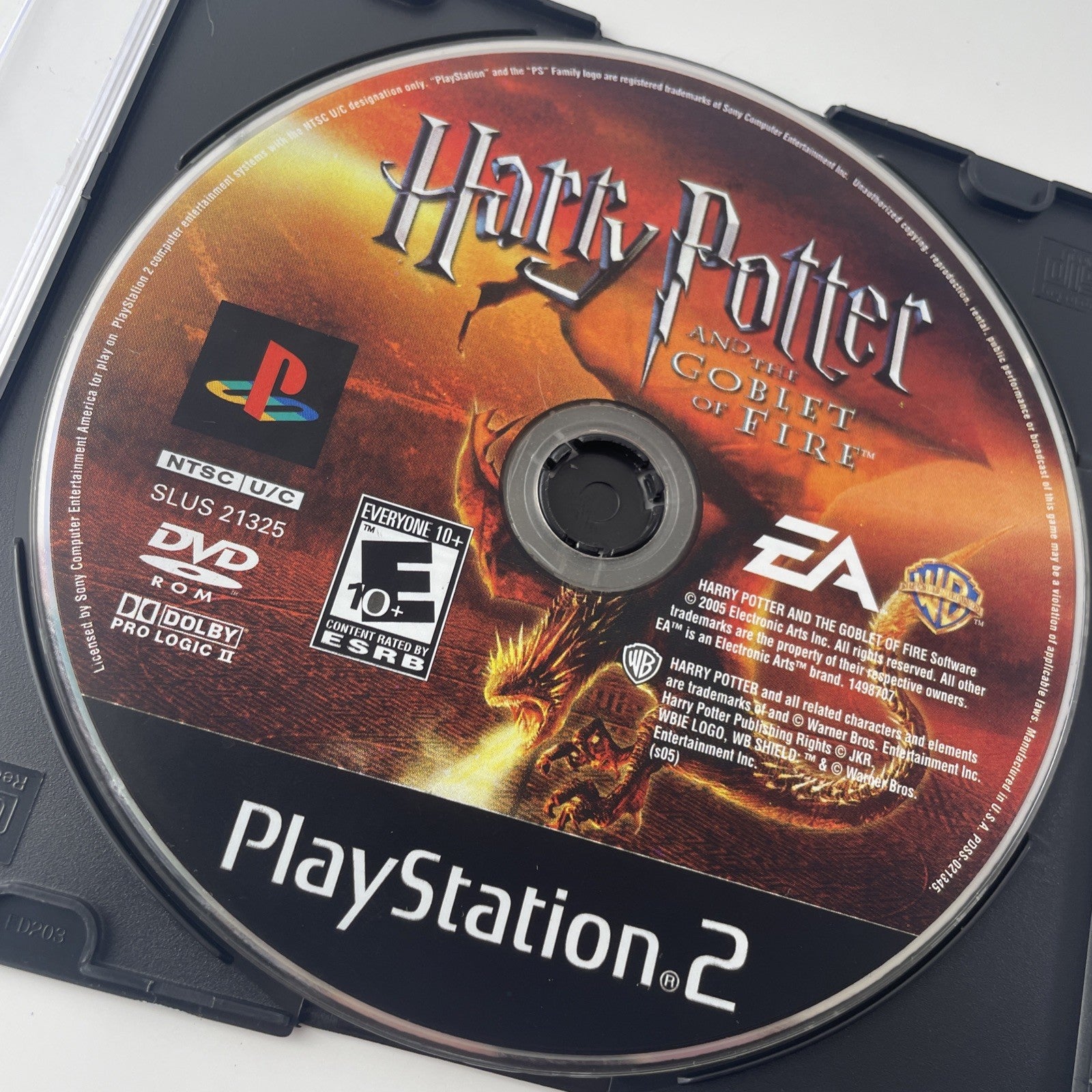 Harry Potter and the Goblet of Fire 2005 Playstation 2 Disc only Tested