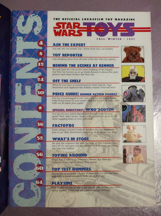 The Official Guide to Star Wars Toys 1997 Kenner Price Guide Illustrated