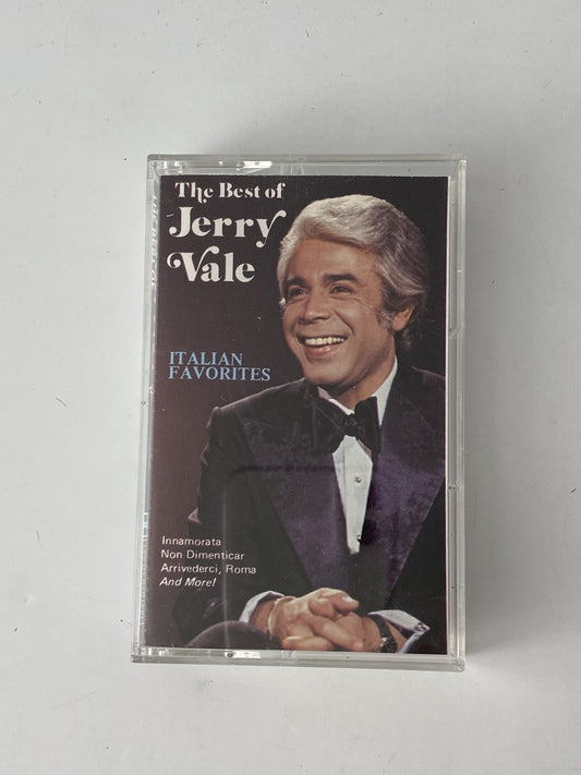 Jerry Vale The Best of Italian Favorites Cassette 1982 CBS Vintage Pop Vocal
