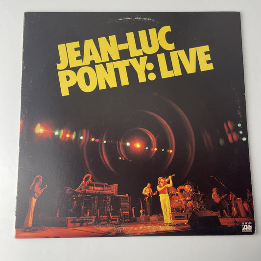 JEAN LUC PONTY Live LP Vinyl VG+ Cover VG+ Sleeve 1979 Atlantic SD19229