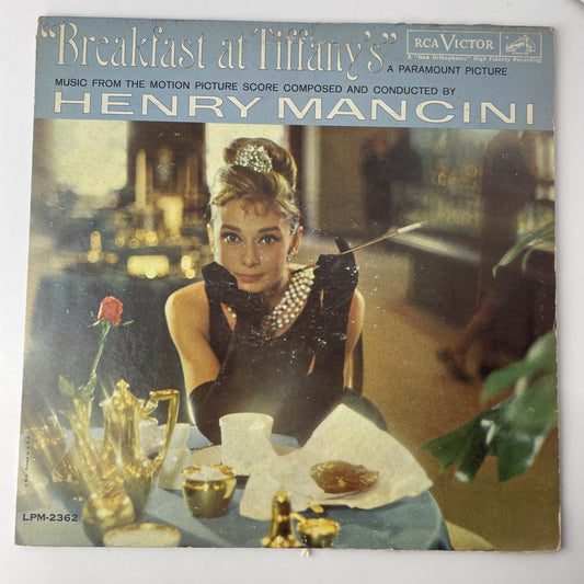 SOUNDTRACK: breakfast at tiffany's RCA 12" LP 33 RPM