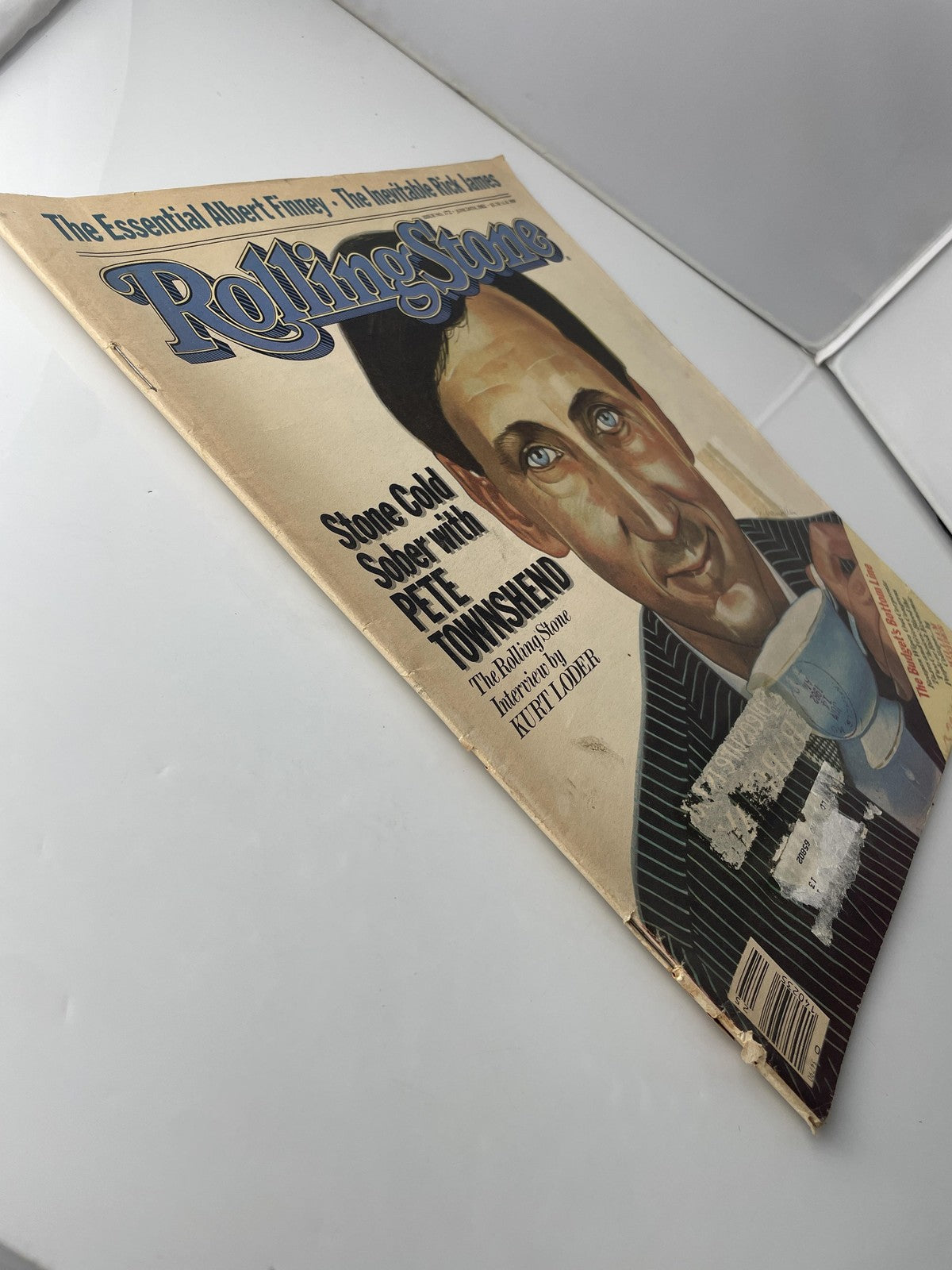 Vintage 1982 Rolling Stone Magazine Issue 372 Pete Townshend Rick James 6/24